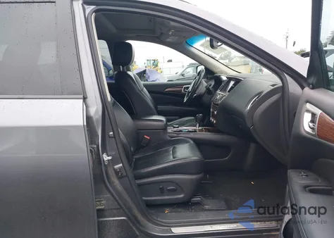 2017 Nissan Pathfinder Platinum from USA, damaged, VIN 5N1DR2MM1HC610382